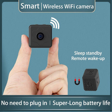 Mini Wireless WiFi IP Camera with Long Battery Life - InspiredGrabs.com